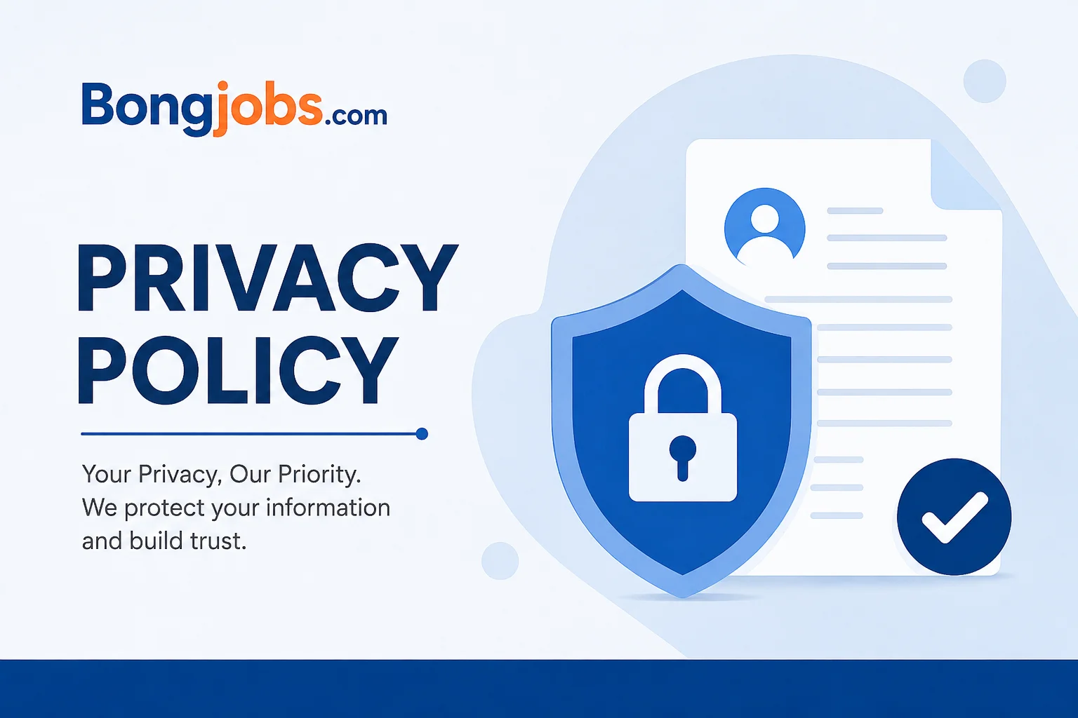 Privacy Policy Bongjobs.com