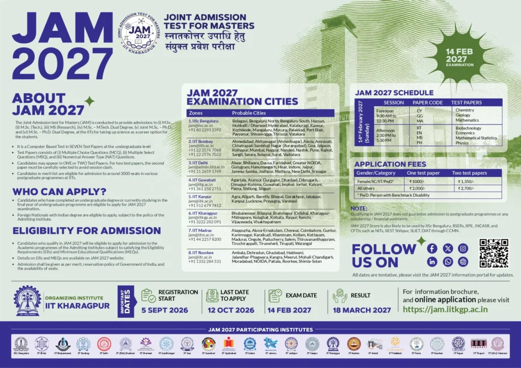 JAM 2027 Poster