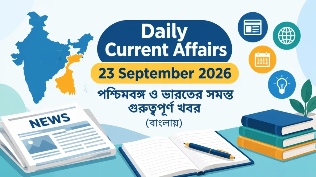 Daily Current Affairs 23 September 2026